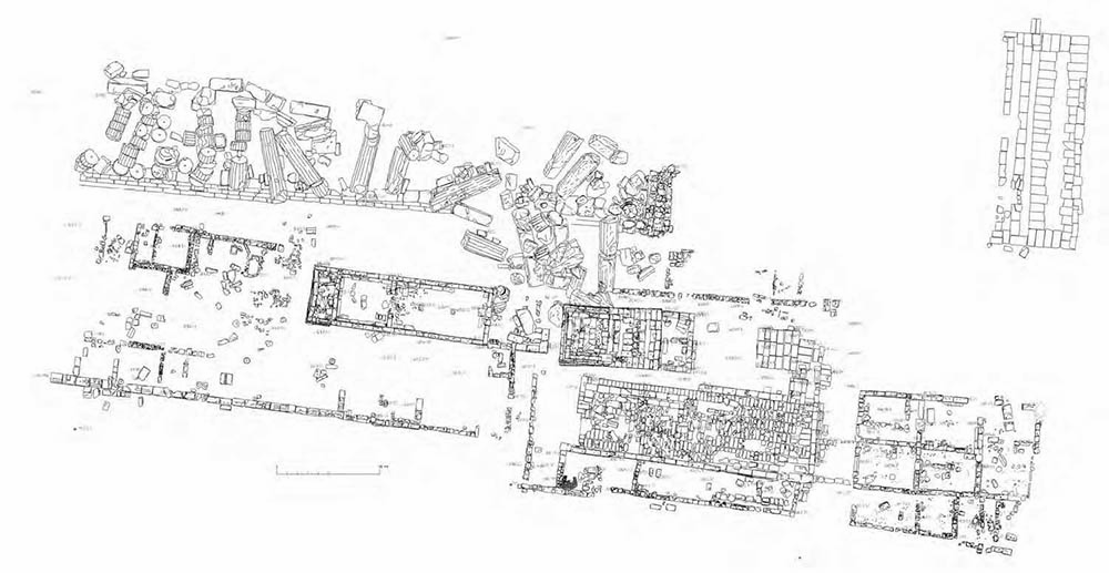 Map of subsection of Selinunte