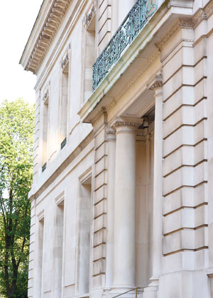 Photo of the James B. Duke House entrance