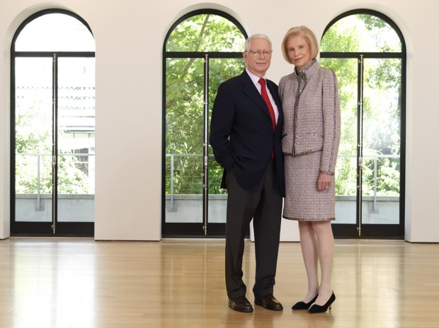 Photo of Jan and Marica Vilcek in an interior