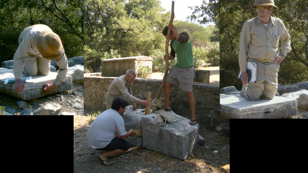 Photo of Jim with dowel hole